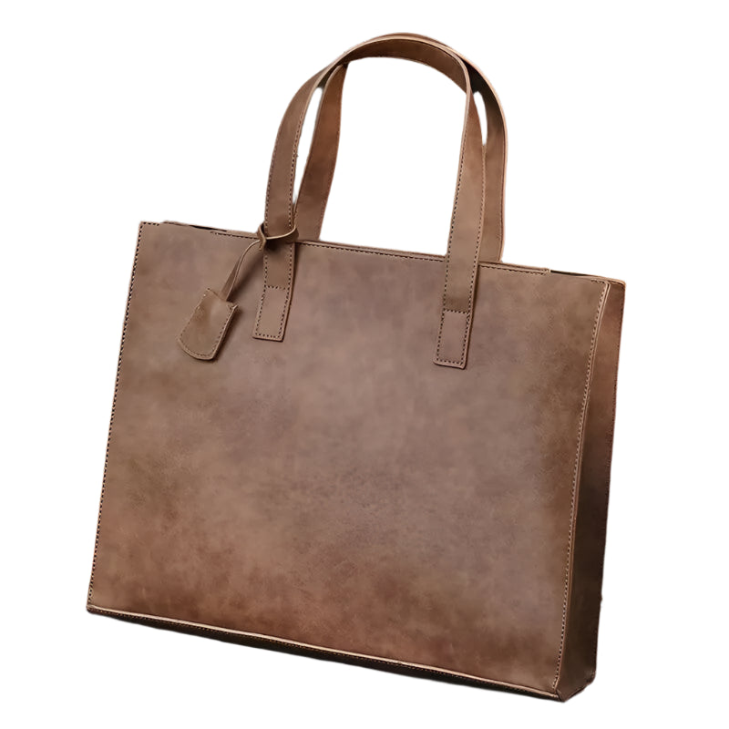 Certainly Heres a suggestion for the SEO elements of the product Product Page TitleVintage Luxury Mens Leather Tote Spacious Weekend Crossbody Bag Meta DescriptionDiscover the perfect blend of style and functionality with our Vintage Luxury Mens Leather - Durage Collection