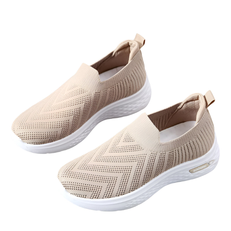 Casual Mesh Shoes Sock Slip On Flat Shoes For Women Sneakers Casual Soft Sole Walking Sports Shoe - Durage Collection