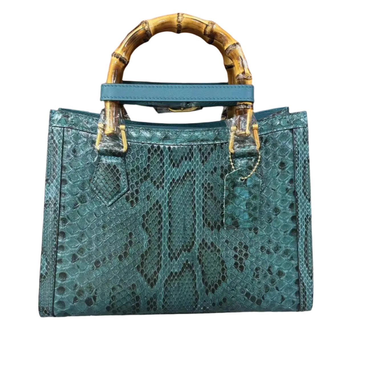 Chic 2024 Python Leather Designer Shoulder Bag for Women - Durage Collection