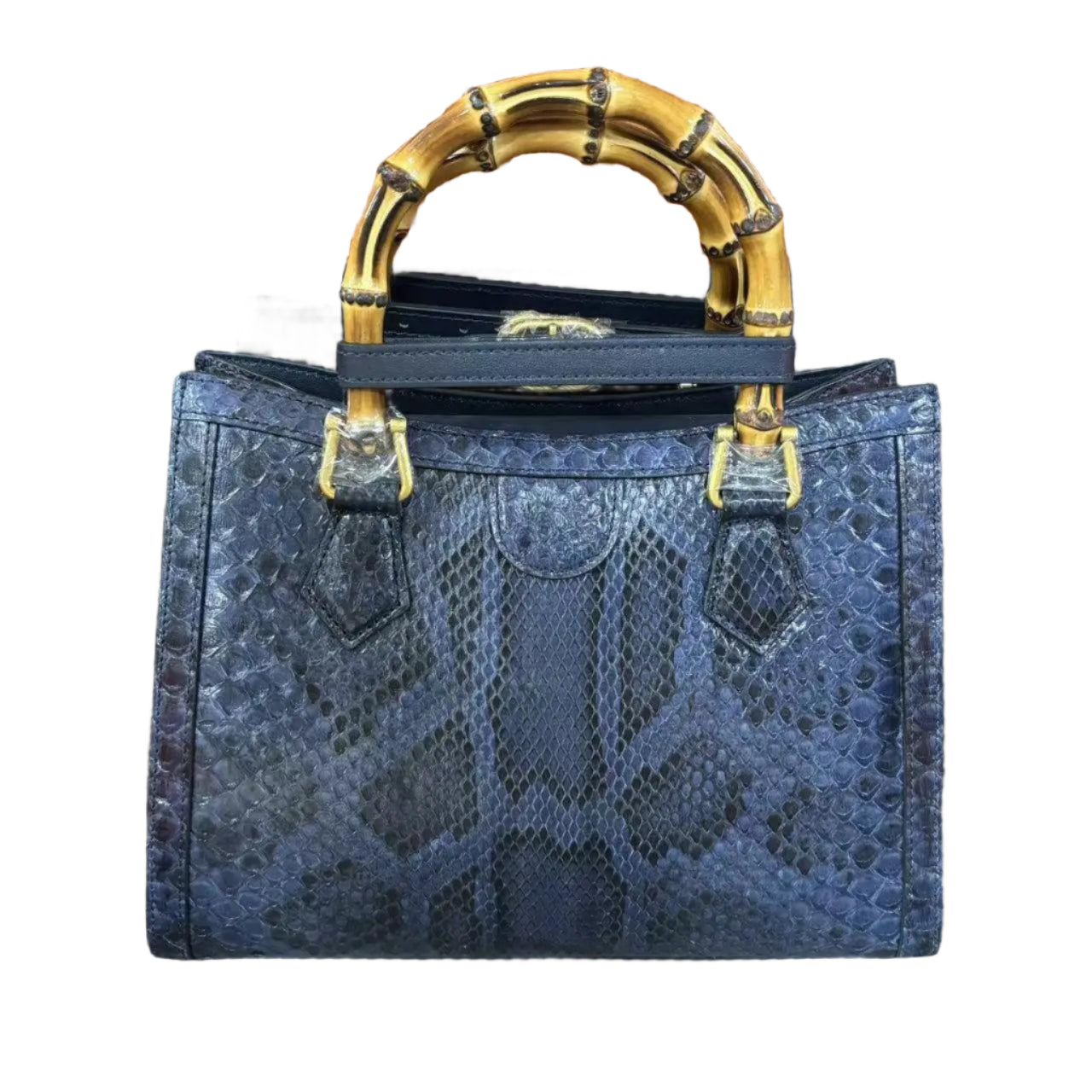 Chic 2024 Python Leather Designer Shoulder Bag for Women - Durage Collection