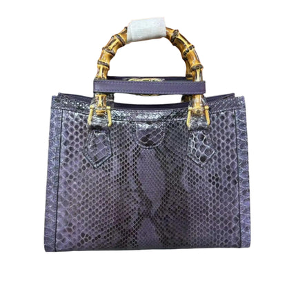 Chic 2024 Python Leather Designer Shoulder Bag for Women - Durage Collection