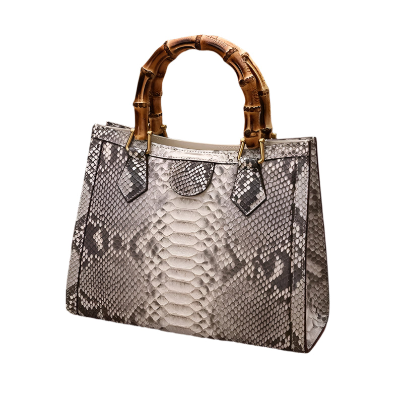 Chic 2024 Python Leather Designer Shoulder Bag for Women - Durage Collection