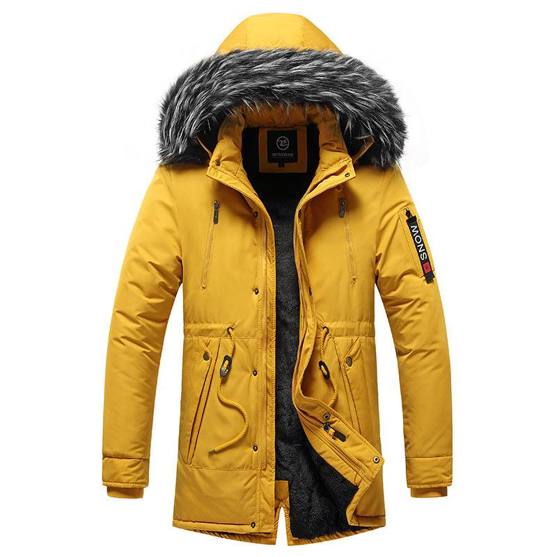 Casual Korean-style Cotton-padded Coat For Men - Durage Collection