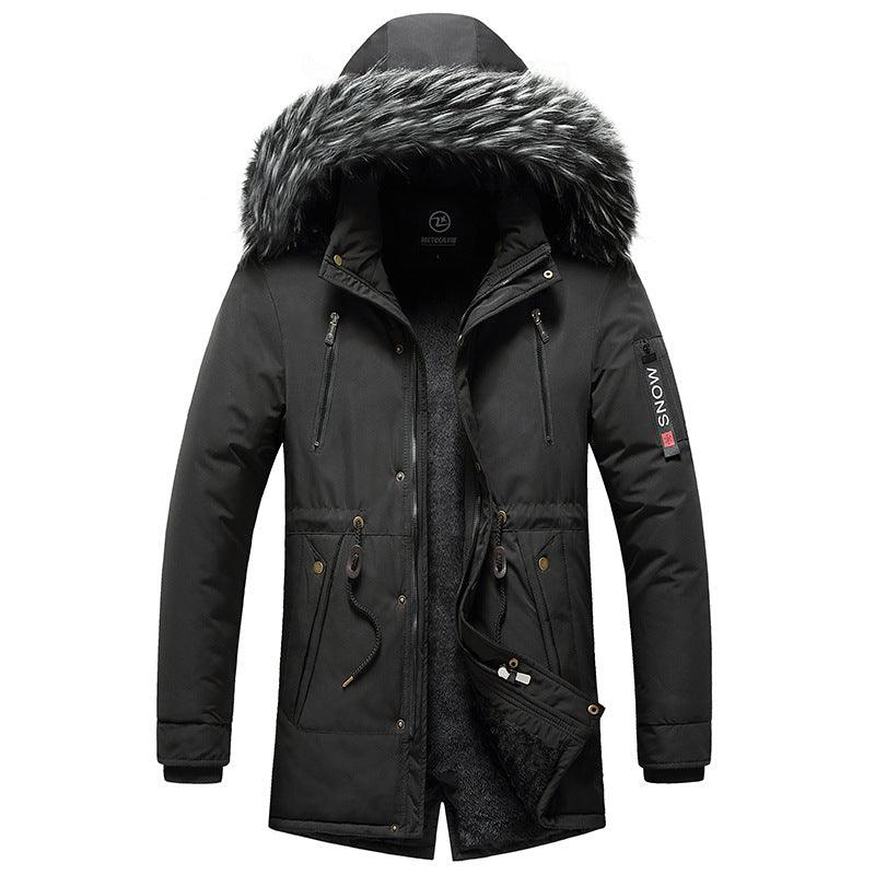 Casual Korean-style Cotton-padded Coat For Men - Durage Collection