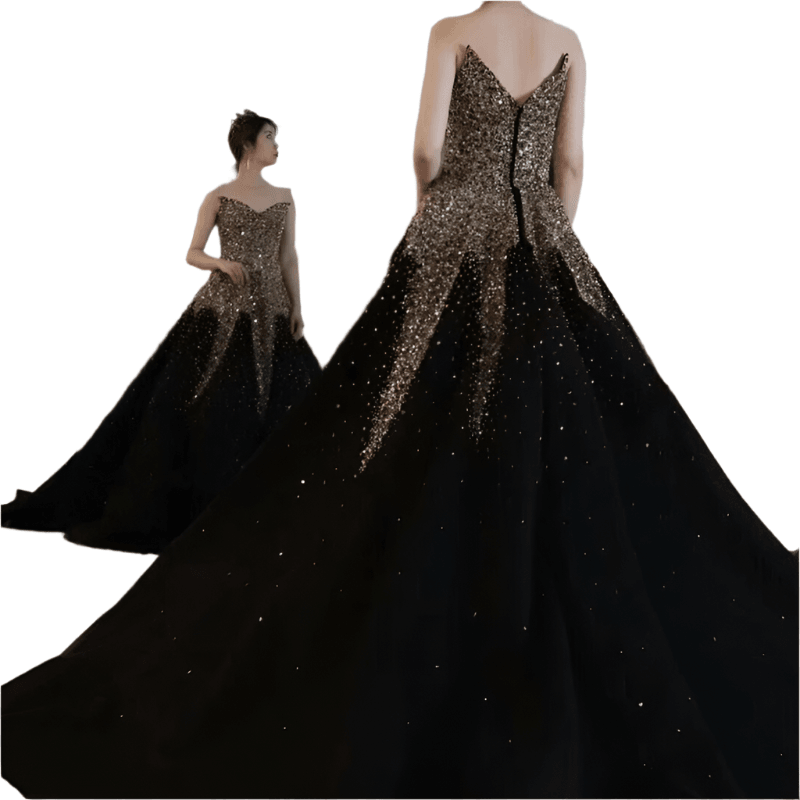 Black Wedding Dress