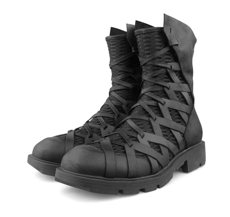 Men's Splicing Martin Boots - Durage Collection