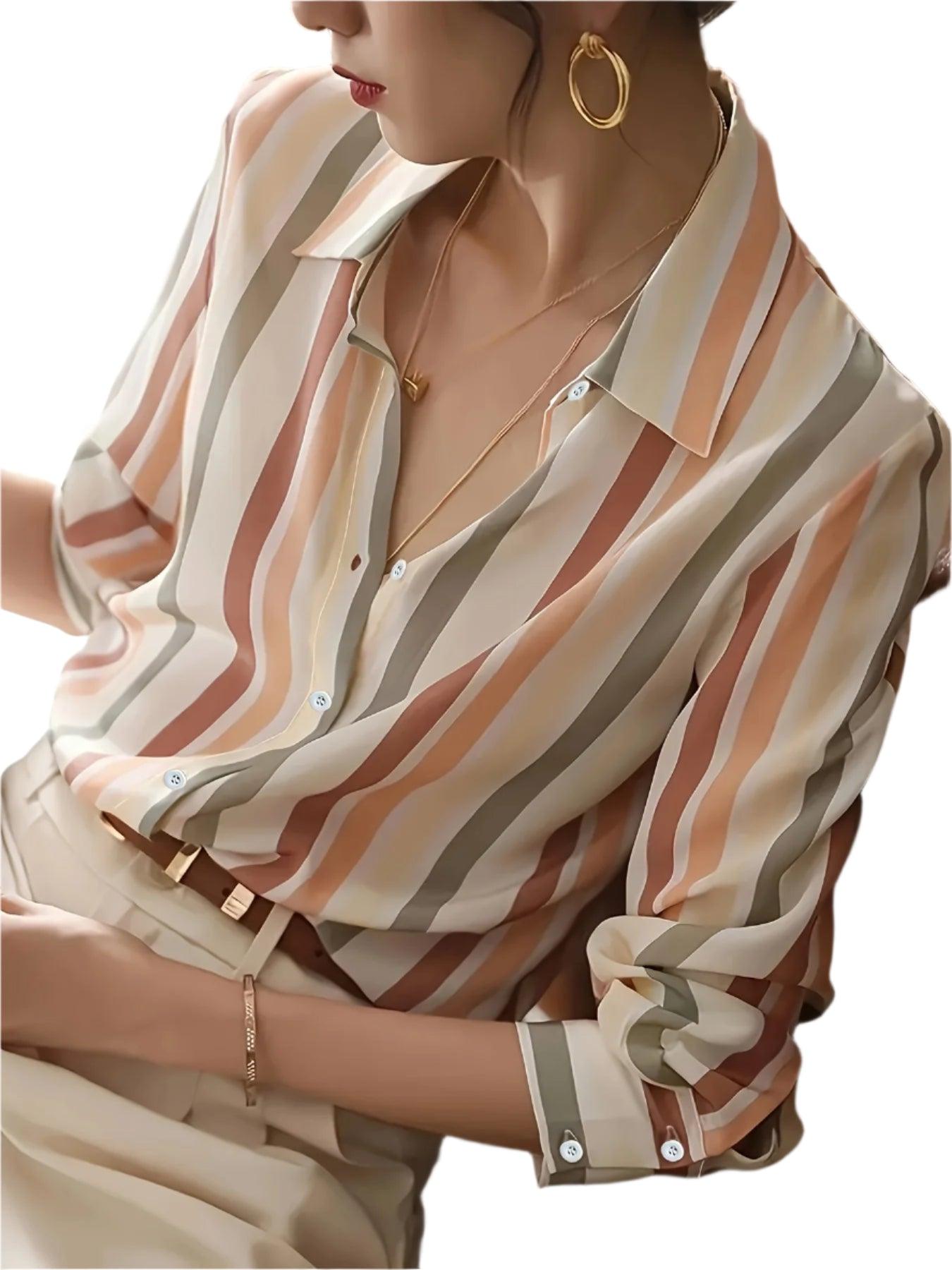 EdgeLine Blouse - Durage Collection