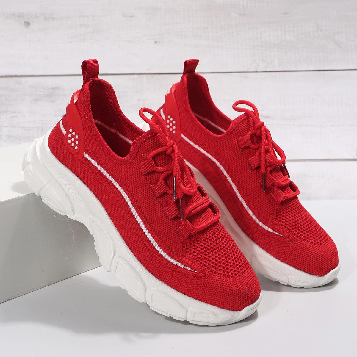 Women's Fashion Casual Exercise Flyknit Shoes - Durage Collection