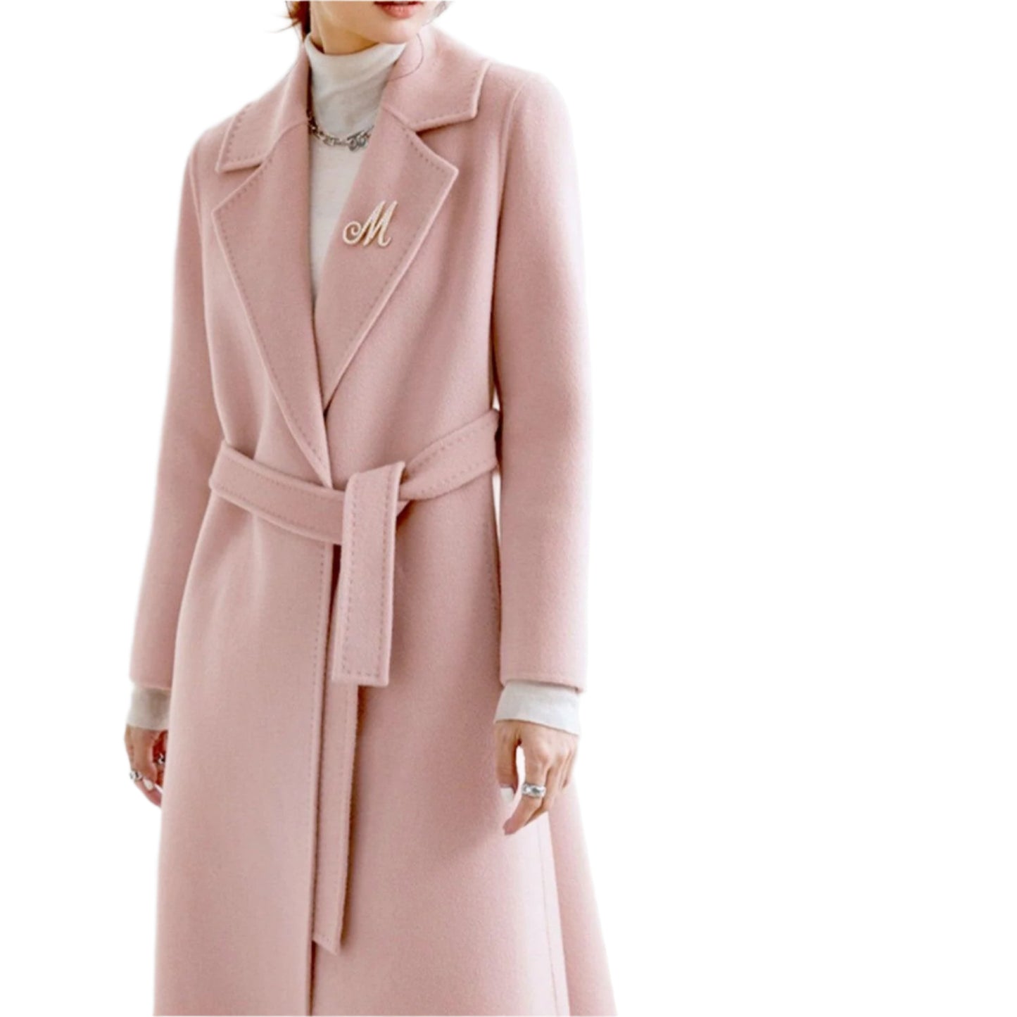 Coat Slim-fit Wool Coat - Durage Collection