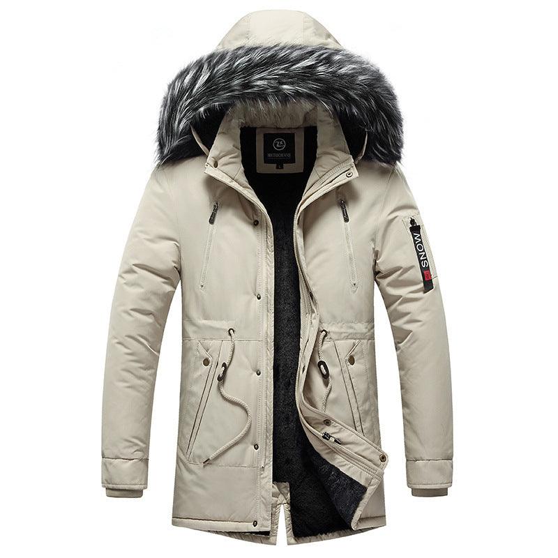 Casual Korean-style Cotton-padded Coat For Men - Durage Collection