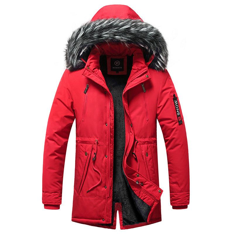 Casual Korean-style Cotton-padded Coat For Men - Durage Collection