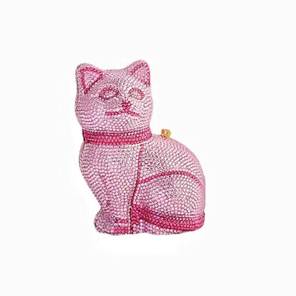 Diamond Covered Cat Clutch - Durage Collection