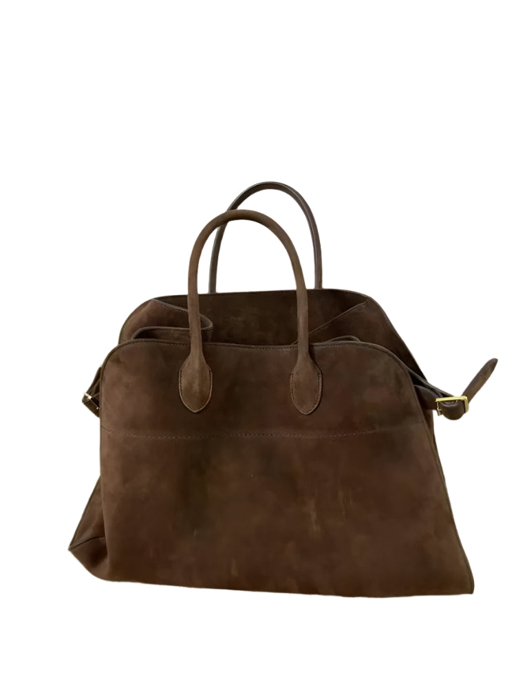 Premium Autumn Suede Leather Tote for Women - Durage Collection