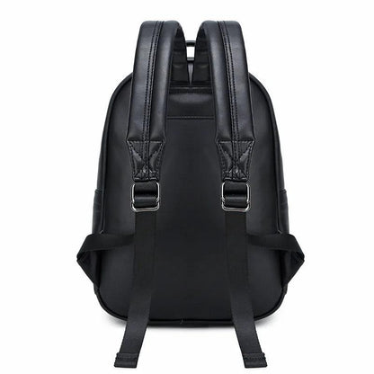 Embossed Skull PU Backpack – Waterproof Punk Rivet Bag for Men & Women - Durage Collection