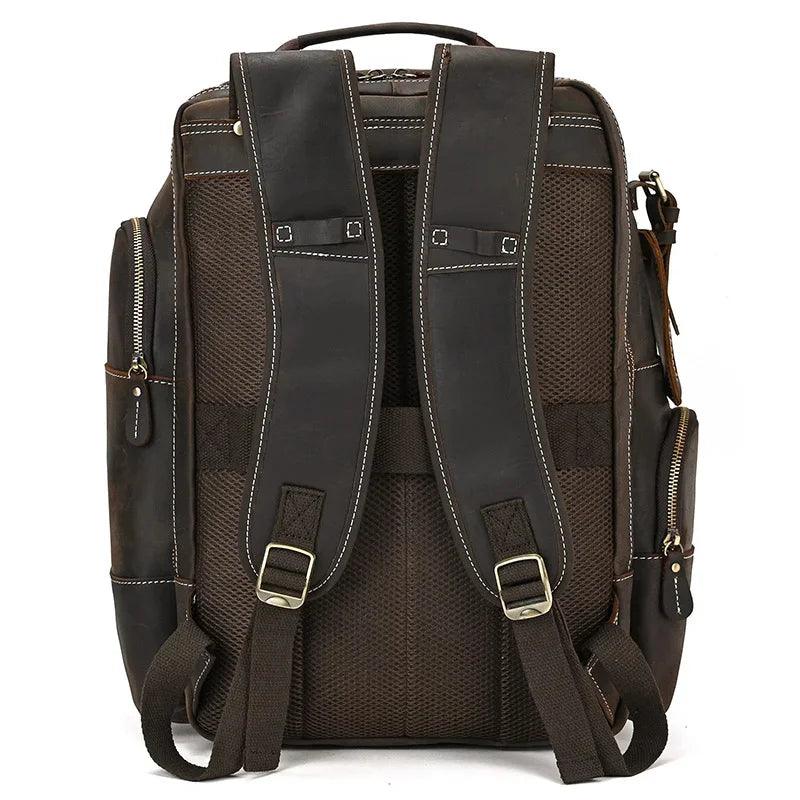 Certainly Here is an SEOfriendly set of elements for your product pageProduct Page TitleLuxury Genuine Leather Mens Backpack Large 156 Laptop CapacityMeta DescriptionExplore our Luxury Genuine Leather Mens Backpack designed for elegance and practicality - Durage Collection