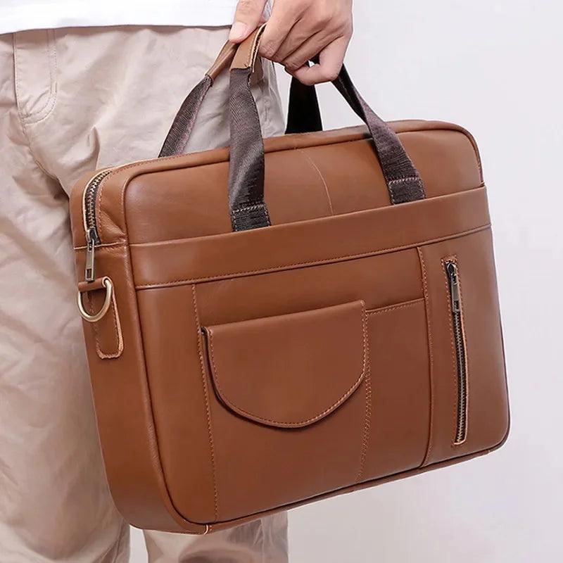 Certainly Heres an SEO setup for the Mens 156 Leather Briefcase Spacious Business Messenger Bag Product Page TitleMens Leather Briefcase 156 Spacious Business Messenger Bag Meta DescriptionDiscover the perfect blend of style and functionality with our Me - Durage Collection