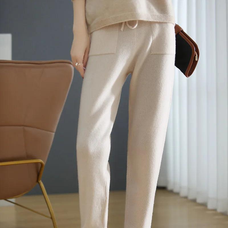 High Waisted Harlan Pants - Durage Collection