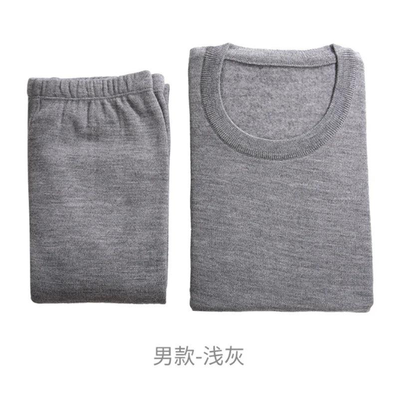 Wool Brushed Merino Thermal Underwear Set - Durage Collection