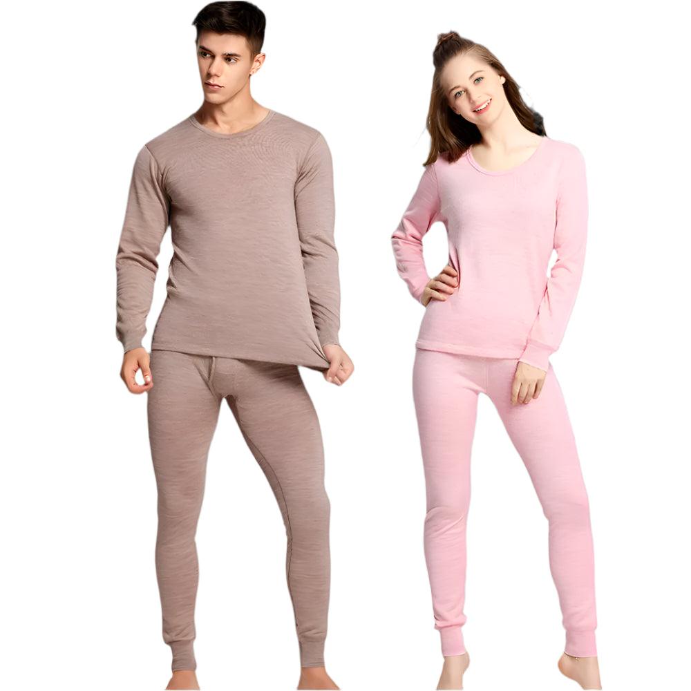 Wool Brushed Merino Thermal Underwear Set - Durage Collection