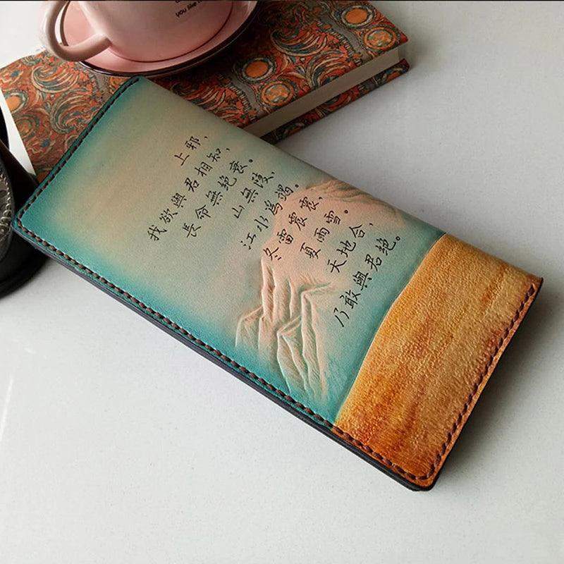 Handcrafted Leather Wallet Card Holder Gift - Durage Collection