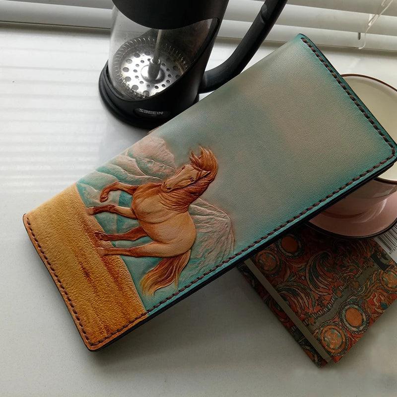 Handcrafted Leather Wallet Card Holder Gift - Durage Collection