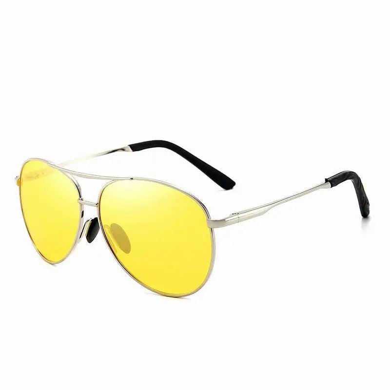 Aviation Metail Frame Polarized Sunglasses Men Color Changing Sun Glasses Pilot Male Day Night Vision Driving - Durage Collection