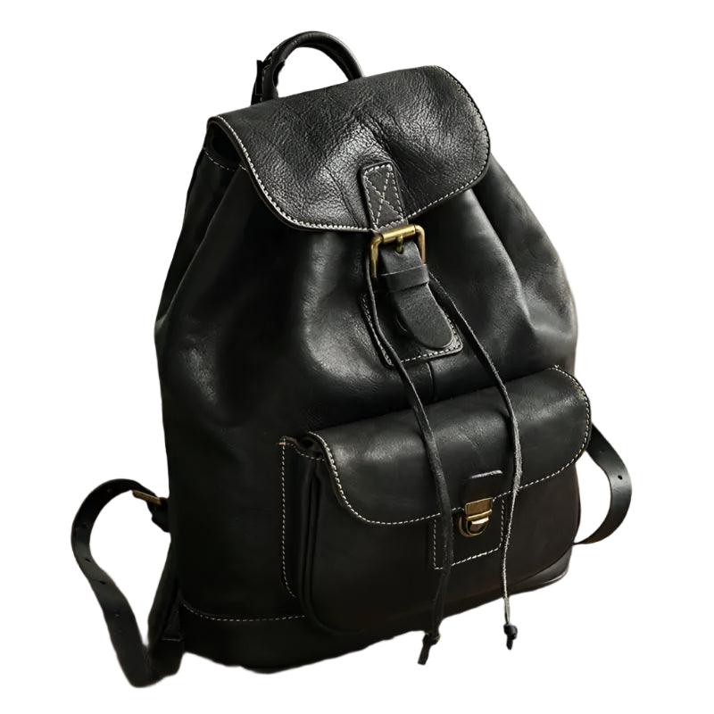 Vintage Leather Travel Backpack - Durage Collection