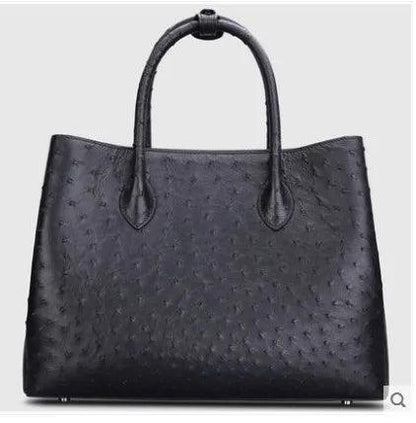 KEXIMA Cestbeau Genuine Ostrich Leather Womens Handbag - Durage Collection