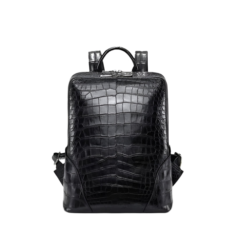 Certainly Heres an SEOoptimized product page title meta description and URL handler for the KEXIMA 2022 Mens Premium Thai Crocodile Leather BackpackProduct Page TitleKEXIMA 2022 Mens Premium Thai Crocodile Leather Backpack Luxury StyleMeta DescriptionDi - Durage Collection