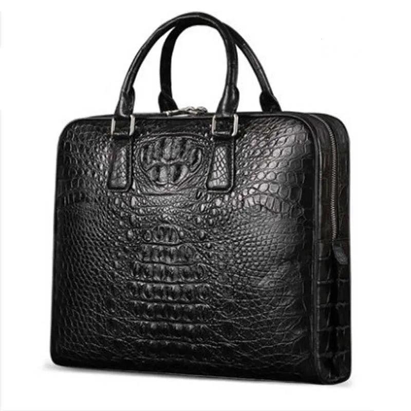 Certainly Heres a recommended SEO structure for your productProduct Page TitleKEXIMA Thai Crocodile Leather Large Mens Briefcase Luxury StyleMeta DescriptionDiscover unparalleled sophistication with the KEXIMA Thai Crocodile Leather Large Mens Briefcase - Durage Collection