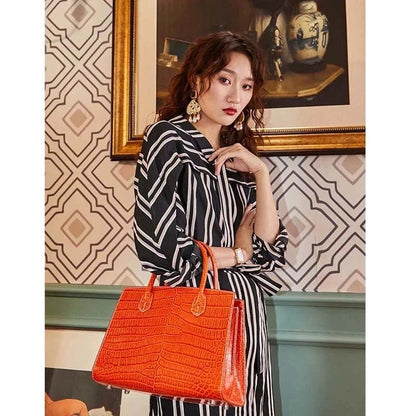 KEXIMA Chic AlligatorEmbossed Womens Handbag - Durage Collection