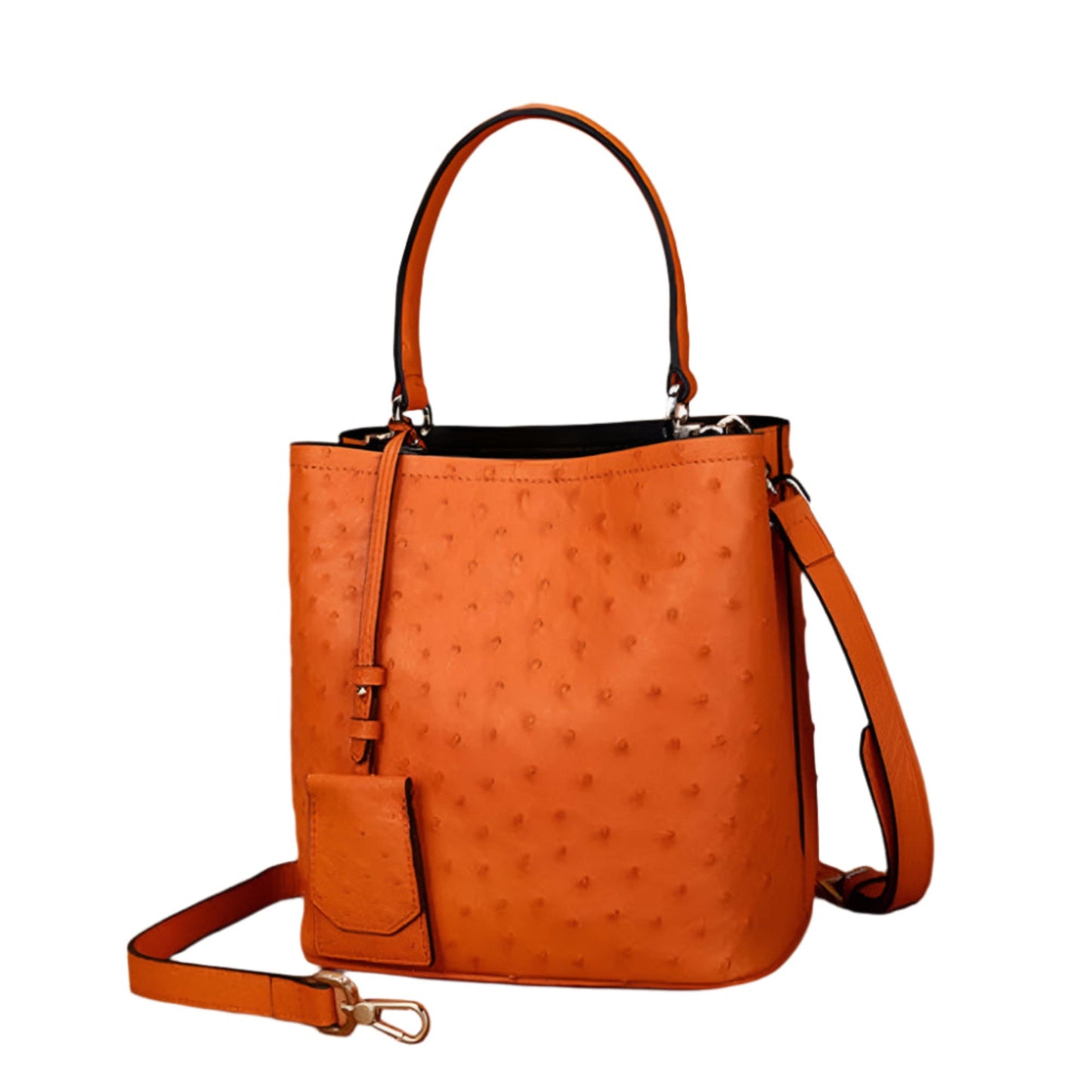 Ostrich Leather Tote Bag - Durage Collection