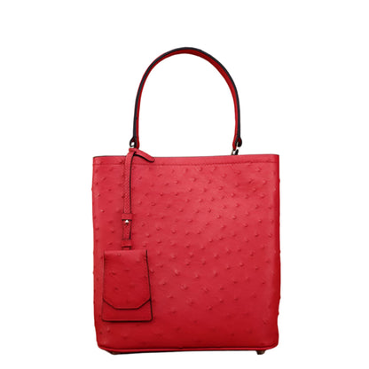 Ostrich Leather Tote Bag - Durage Collection