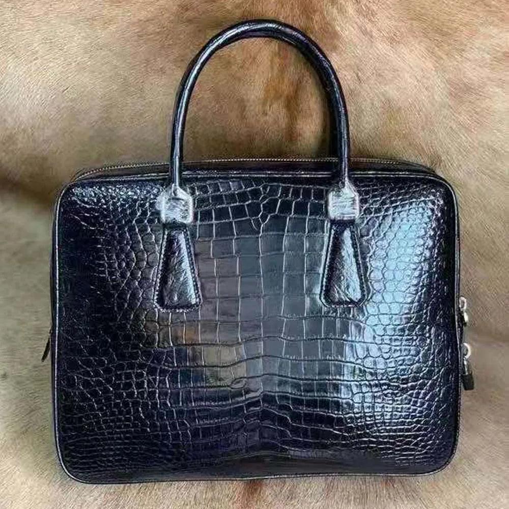 Certainly Heres a suggested SEO setup for the KEXIMA Ourui Classic Mens Crocodile Leather Business Bag Product Page TitleKEXIMA Ourui Classic Mens Crocodile Leather Business Bag Elegant Professional Meta DescriptionShop the KEXIMA Ourui Classic Mens Cro - Durage Collection