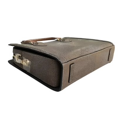 Luxurious Womens Handbag in Elegant Stingray Skin and Pearl - Durage Collection