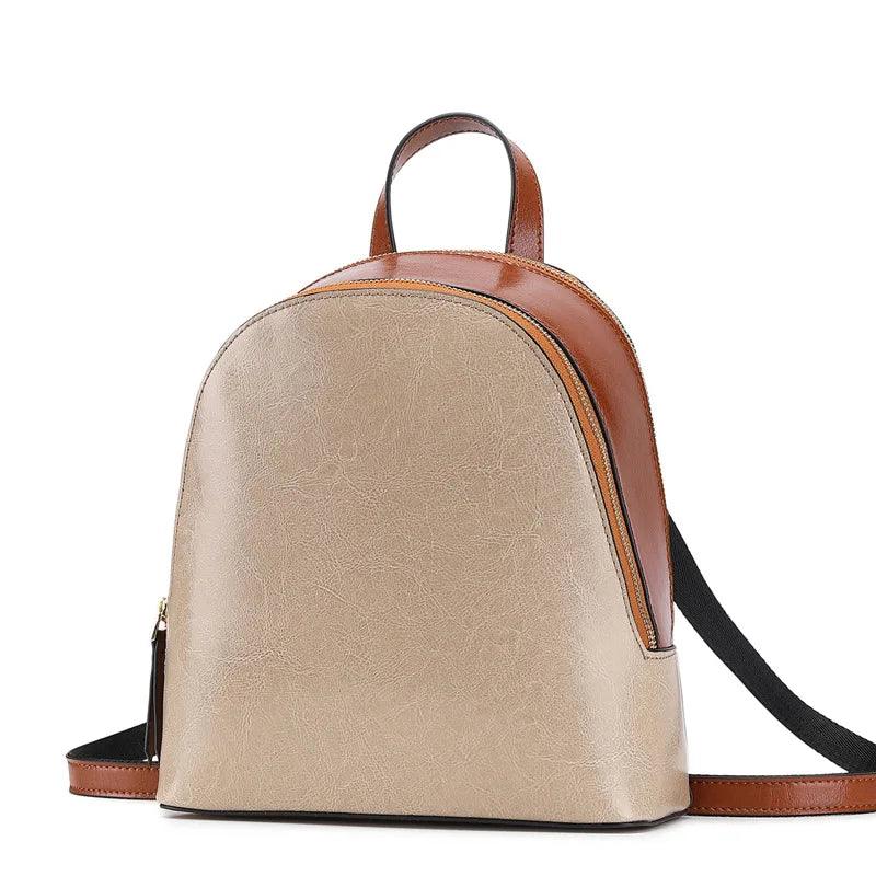 Chic Luxury Leather Backpack - Durage Collection