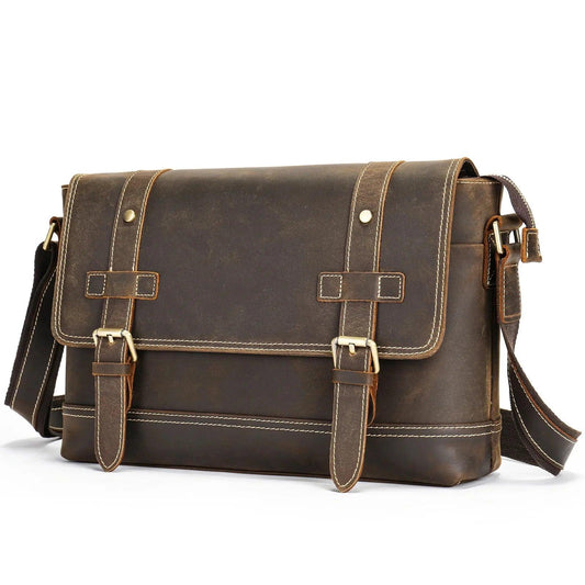 Sure creating an effective SEO for your product can significantly improve its visibility and appeal Heres a suggested product SEO strategy Product Page TitlePremium Genuine Leather Mens A4 Messenger Shoulder Bag Stylish Functional Meta DescriptionExplor - Durage Collection