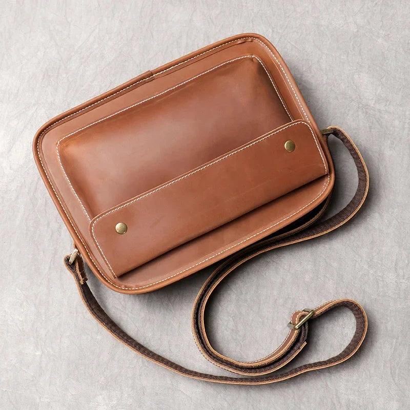 To create SEO elements for the Leatherfocus Mens Retro Cowhide Crossbody Bag we should focus on relevant keywords ensure clarity and maintain a userfriendly approach Heres how you might structure itProduct Page TitleLeatherfocus Mens Retro Cowhide Crossbo - Durage Collection