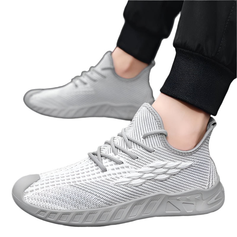 Men's Breathable Fly Woven Mesh Soft Bottom Casual Shoes - Durage Collection