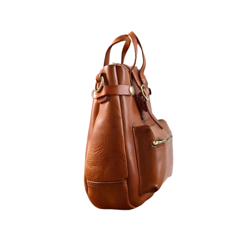 Handmade Genuine Leather Womens Outdoor Shoulder Bag - Durage Collection