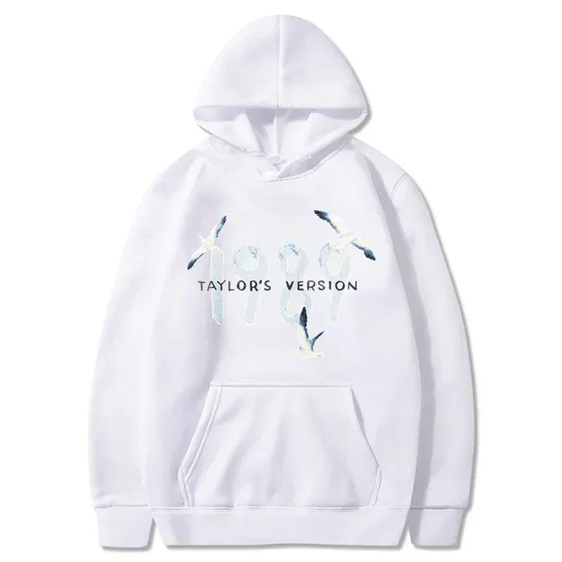 TAYLOR SWIFT 1989 T.S. Taylor Swift Men's and Women's Hooded Sweater Unisex Hoodies Sweatshirts Pullover Loose Top Tee - Durage Collection