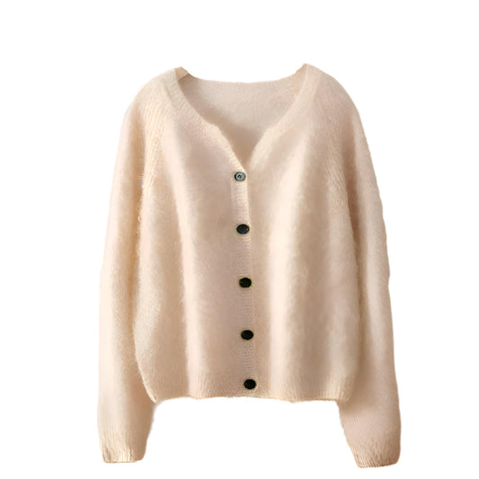 CapriLuxe Goat Cashmere Cardigan - Durage Collection