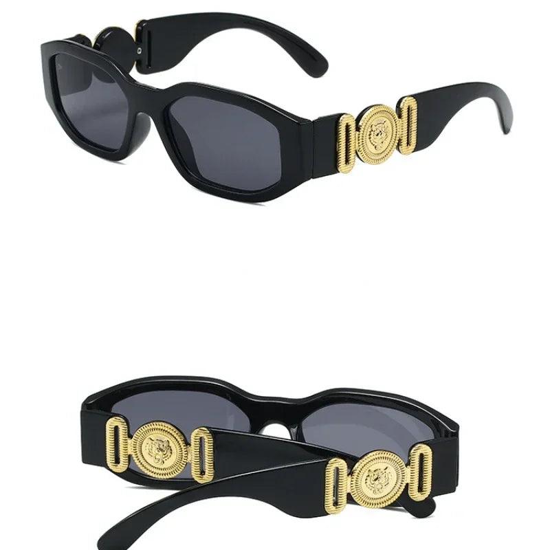 New Retro Irregular Square Sunglasses for Women Men Fashion Designer Small Frame Sun Glasses Trending Product Shades UV400 - Durage Collection