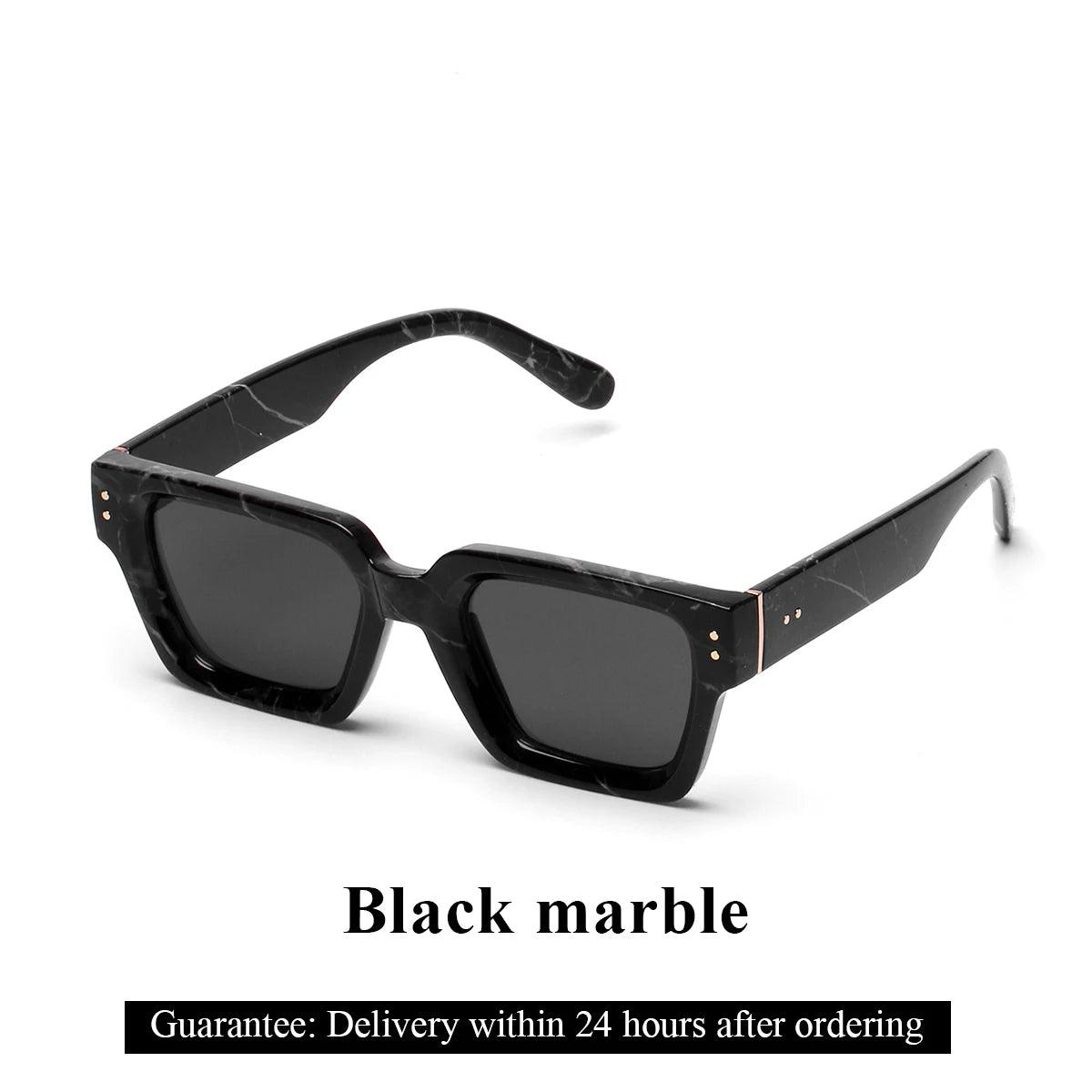 Ruiao 2024 Whole Luxury Premium Shades Designer Black Brand Sunglasses Mens Square Sun Glasses For Women - Durage Collection