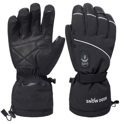 Winter Thermal Electric Heated Skiing Gloves Warm Men Women Touch Screen Rechargable Electric Heating Gloves Motorcycle 2022 - Durage Collection