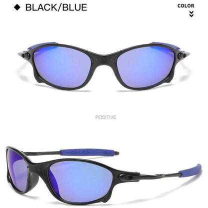 MTB Man Polarized Sunglasses Cycling Glasses UV400 Fishing Sunglasses Metal Bicycle Goggles Cycling Eyewear Riding Glasses D4-3 - Durage Collection