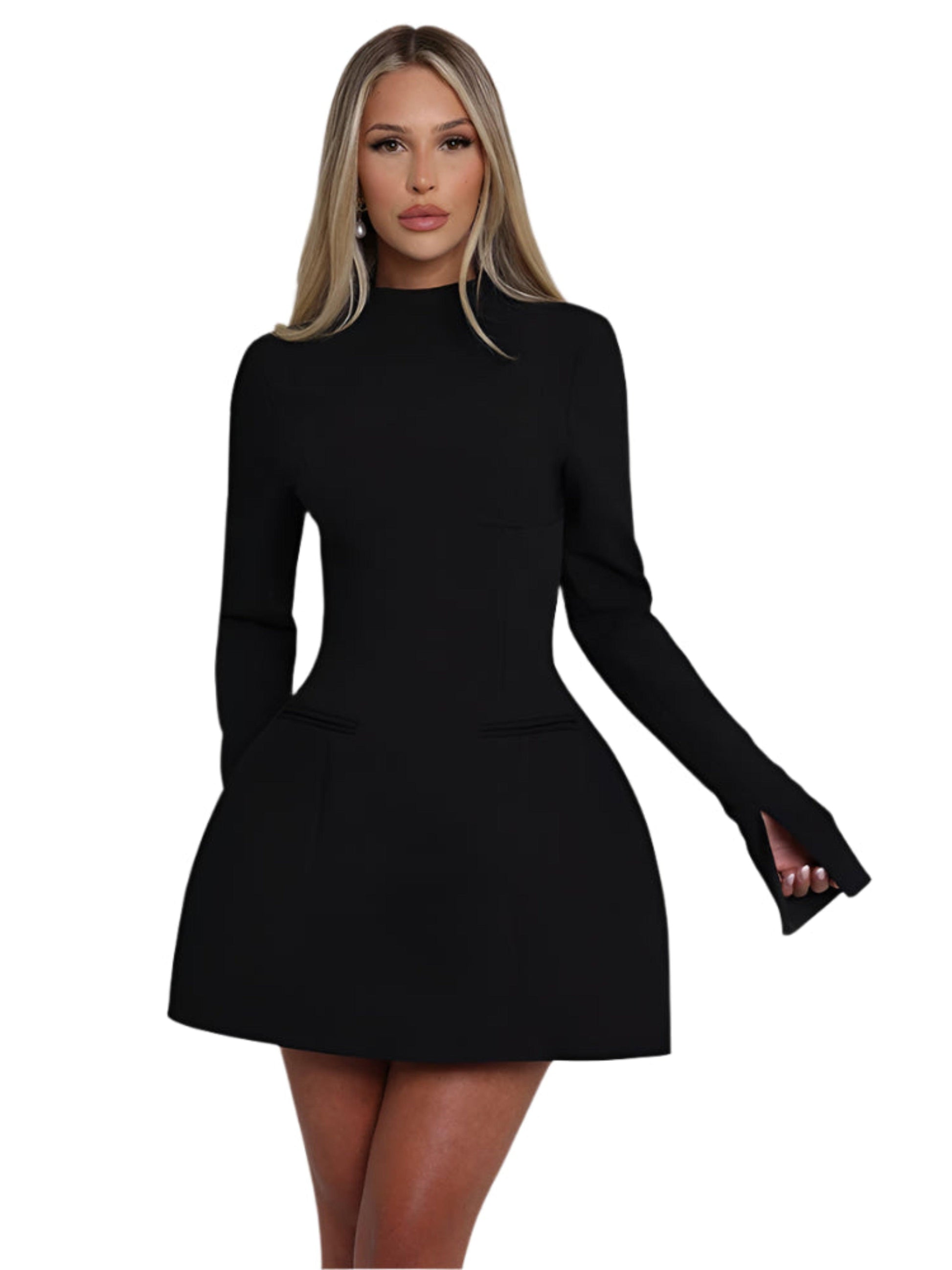 AllureBack Backless Mini Dress - Durage Collection