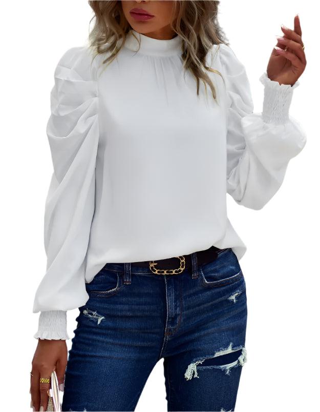 Bubble Sleeve Blouse - Durage Collection