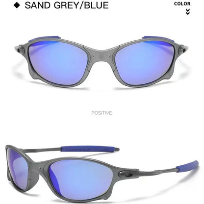 MTB Man Polarized Sunglasses Cycling Glasses UV400 Fishing Sunglasses Metal Bicycle Goggles Cycling Eyewear Riding Glasses D4-3 - Durage Collection