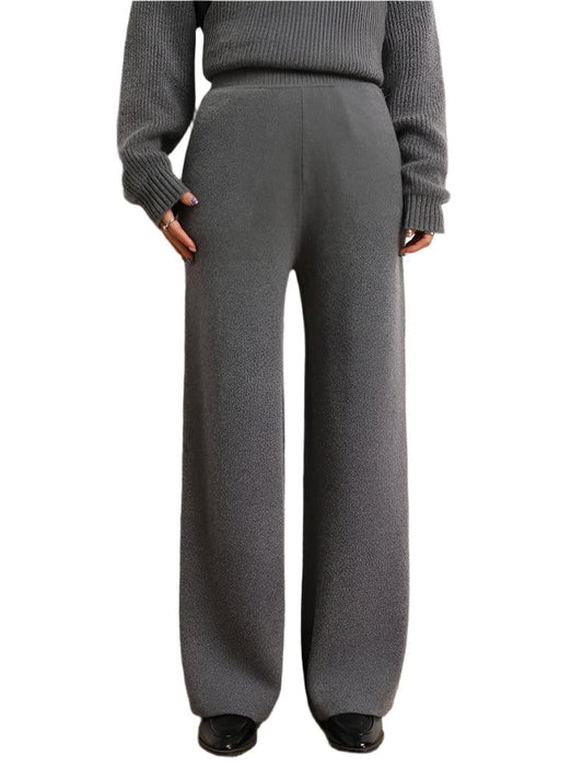 Luxora Cashmere Flow Trousers - Durage Collection